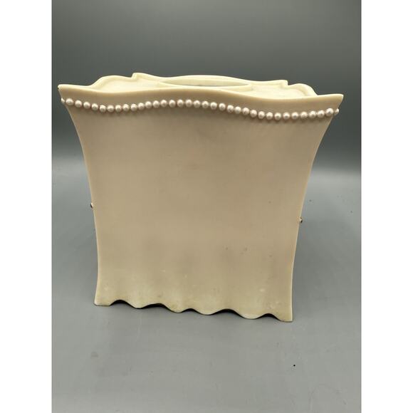 Glam Ceramic Tissue Box Cover ~ “Hello Gorgeous” / “B is for Bombshell” Vanity - Picture 2 of 8